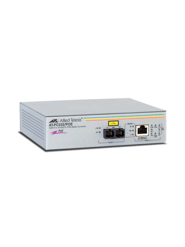 Allied Telesis AT-MC1004 Gigabit Ethernet Medienkonverter – Erweitert Netzwerke Mit Glasfaser Auf Bis Zu 10 Km